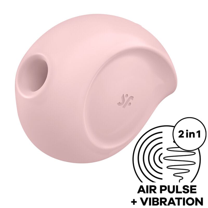 SATISFYER AIR PULSE Rose SATISFYER - STIMULATEUR ET VIBRATEUR D'IMPULSIONS D'AIR SUGAR RUSH ROSE