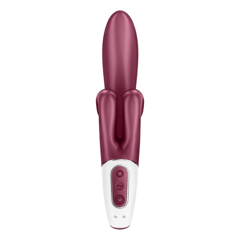 SATISFYER VIBRATOR Rouge SATISFYER - VIBROMASSEUR RABBIT TOUCH ME ROUGE