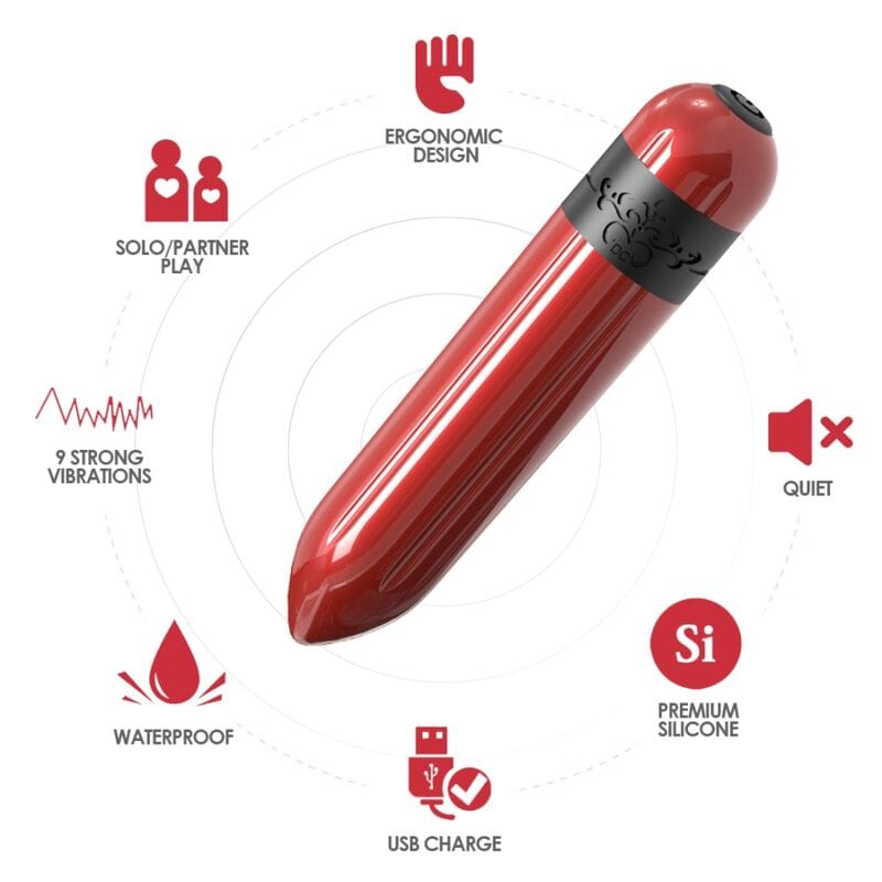 ARMONY STIMULATORS ARMONY - ROCKET VIBRATEUR BULLET TÉLÉCOMMANDE FUCHSIA