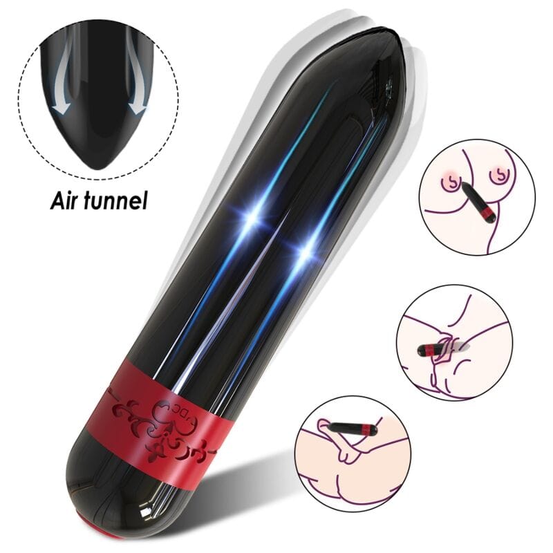ARMONY STIMULATORS ARMONY - TÉLÉCOMMANDE BULLET VIBRATEUR ROCKET NOIR