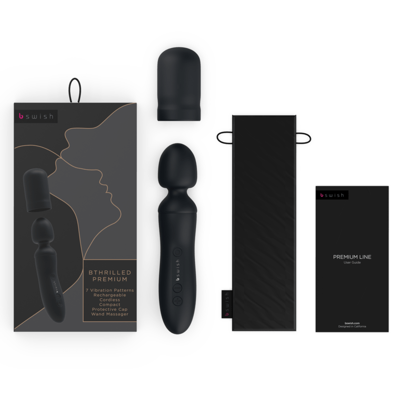 B SWISH B SWISH - BAGUETTE VIBRANTE BTHRILLED PREMIUM NOIR