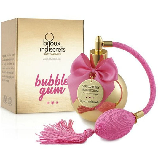 BIJOUX LOVE COSMETIQUES BIJOUX - BUBBLE GUM BRUME CORPORELLE GOMME FRAISE 100 ML