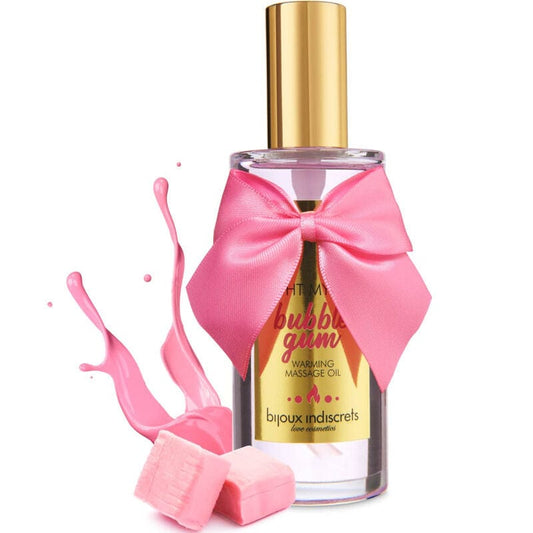 BIJOUX LOVE COSMETIQUES BIJOUX - INDISCRETS HUILE DE MASSAGE LIGHT MY FIRE EFFET CHALEUR SAVEUR GOMME