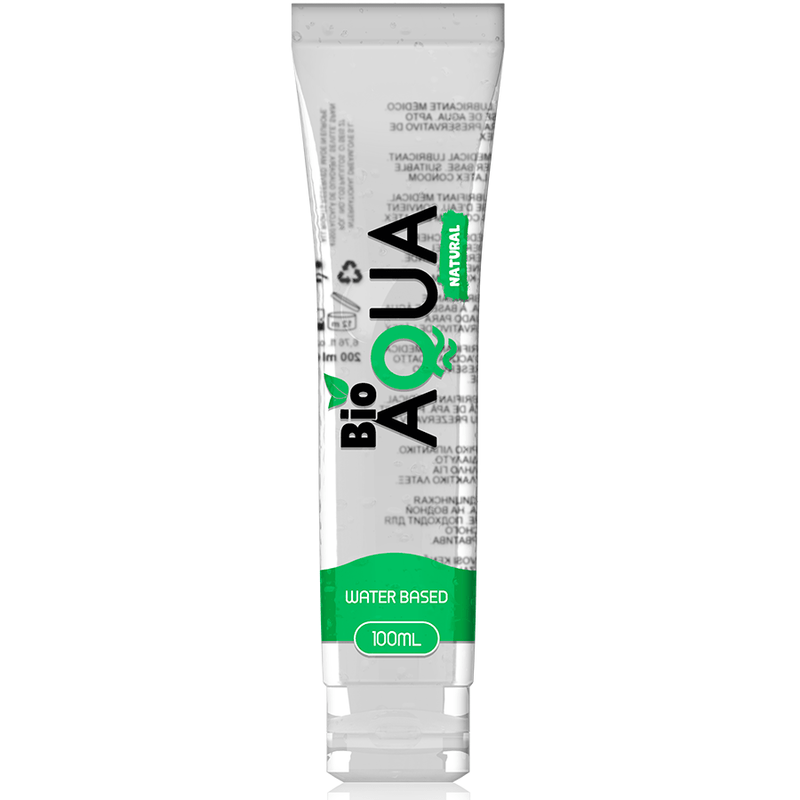 BIOAQUA BIOAQUA - LUBRIFIANT INGRÉDIENTS NATURELS À BASE D''EAU 100 ML