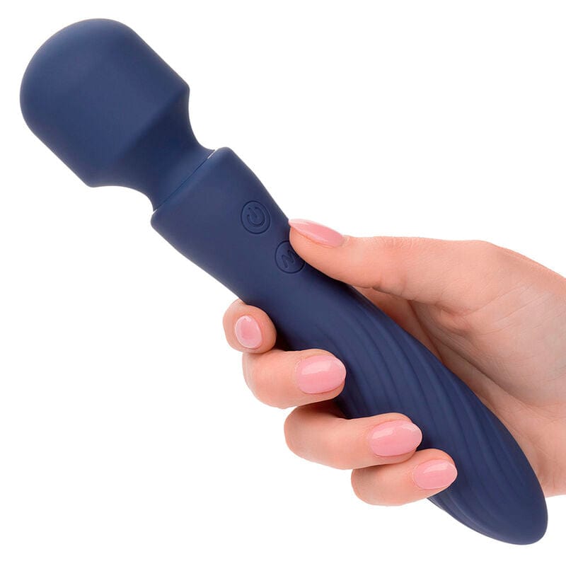 CALEXOTICS CALEXOTICS - CHARISMA MYSTIQUE MASSEUR DOUBLE MOTEURS 12 FONCTIONS 20,5 CM X 4,5 CM VIOLET
