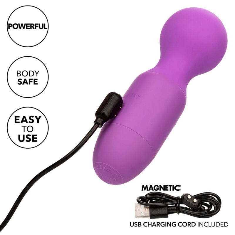 CALEXOTICS CALEXOTICS - FIRST TIME MASSEUR RECHARGEABLE 10 VIBRATIONS VIOLET