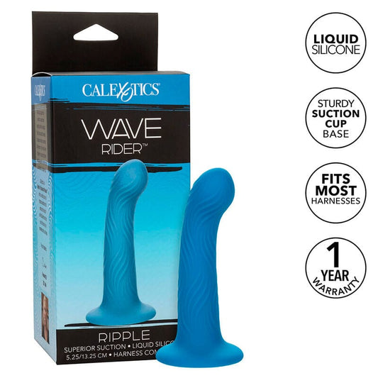 CALEXOTICS CALEXOTICS - WAVE RIDER PLUG ANAL RIPPLE BLEU