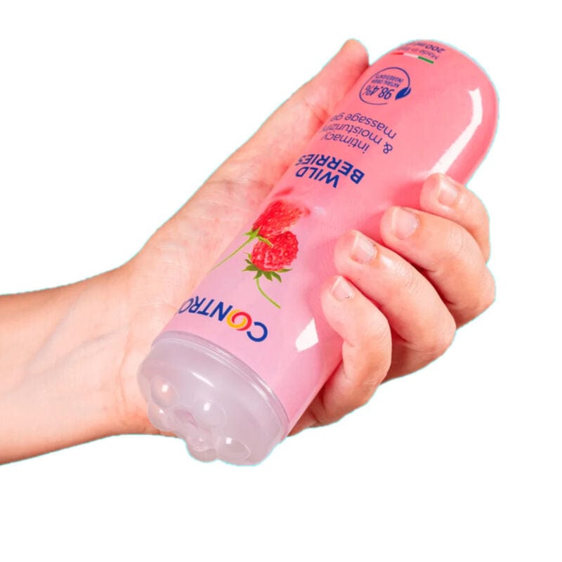 CONTROL LUBES CONTROL - GEL DE MASSAGE 3 EN 1 BAIES SAUVAGES 200 ML