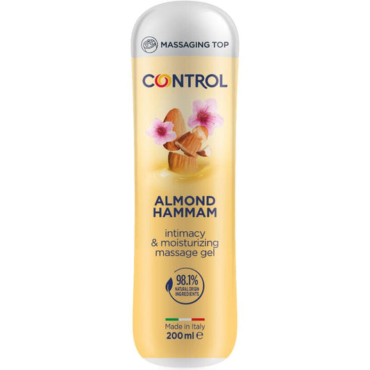 CONTROL LUBES CONTROL - GEL DE MASSAGE HAMMAM AUX AMANDES 3 EN 1 200 ML
