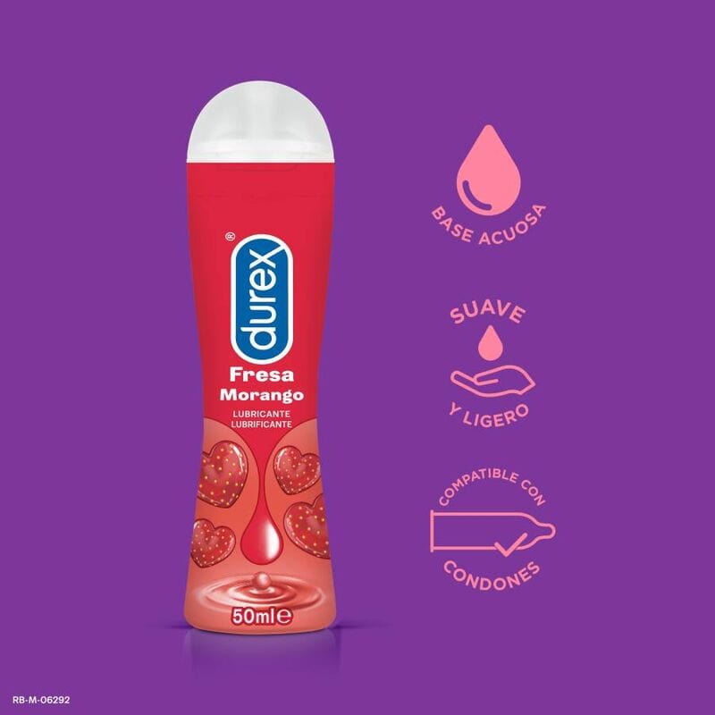 DUREX LUBES DUREX - LUBRIFIANT FRAISE 50 ML