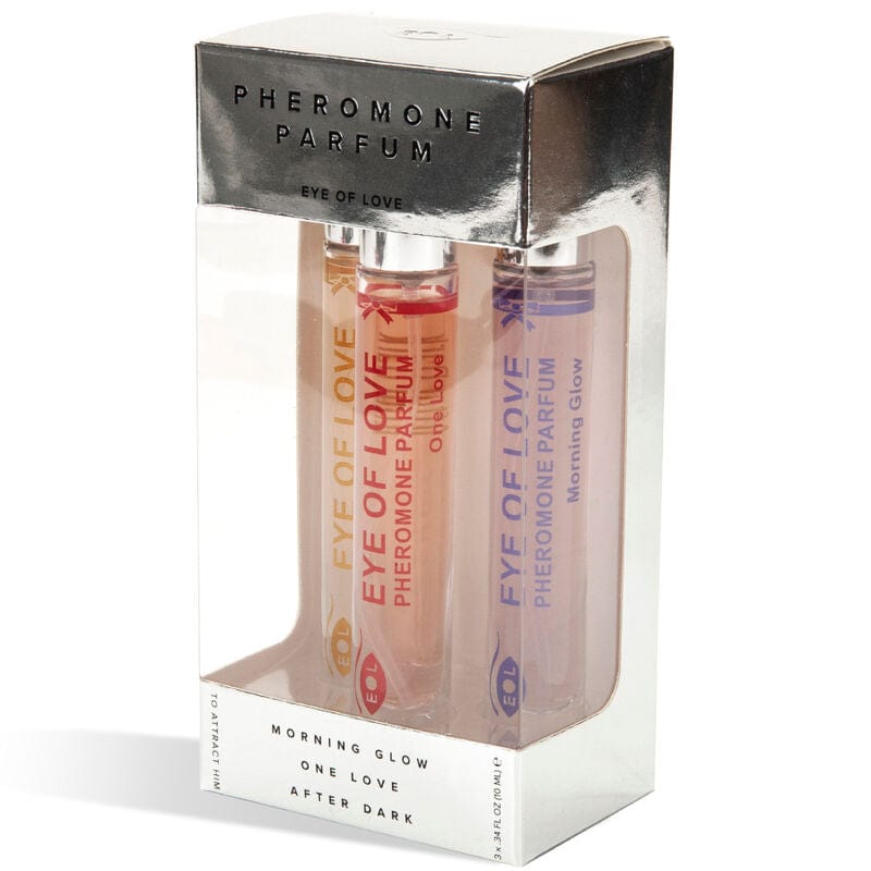 EYE OF LOVE EYE OF LOVE - PARFUM EOL PHR 10 ML SET/3 - MORNING GLOW, ONE LOVE, AFTER DARK