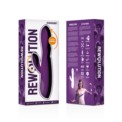 REWOLUTION - REWORABBIT VIBROMASSEUR RABBIT FLEXIBLE