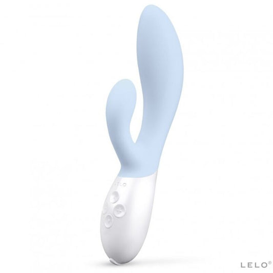 LELO - VIBROMASSEUR RABBIT INA 3 LUXE CELESTE