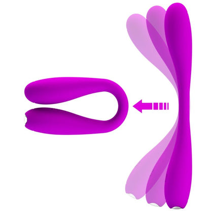 PRETTY LOVE - VIBROMASSEUR SOUPLE YEDDA
