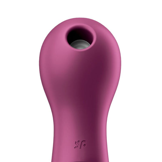 SATISFYER - STIMULATEUR CLITORIDIEN ET VIBROMASSEUR LUCKY LIBRA