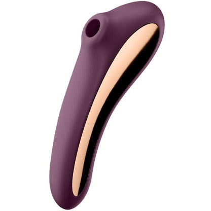 SATISFYER - STIMULATEUR CLITORIDIEN DUAL KISS AIR PULSE VIN ROUGE