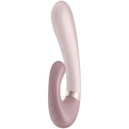 SATISFYER - APPLICATION HEAT WAVE STIMULATEUR CLITORIDIEN ROSE