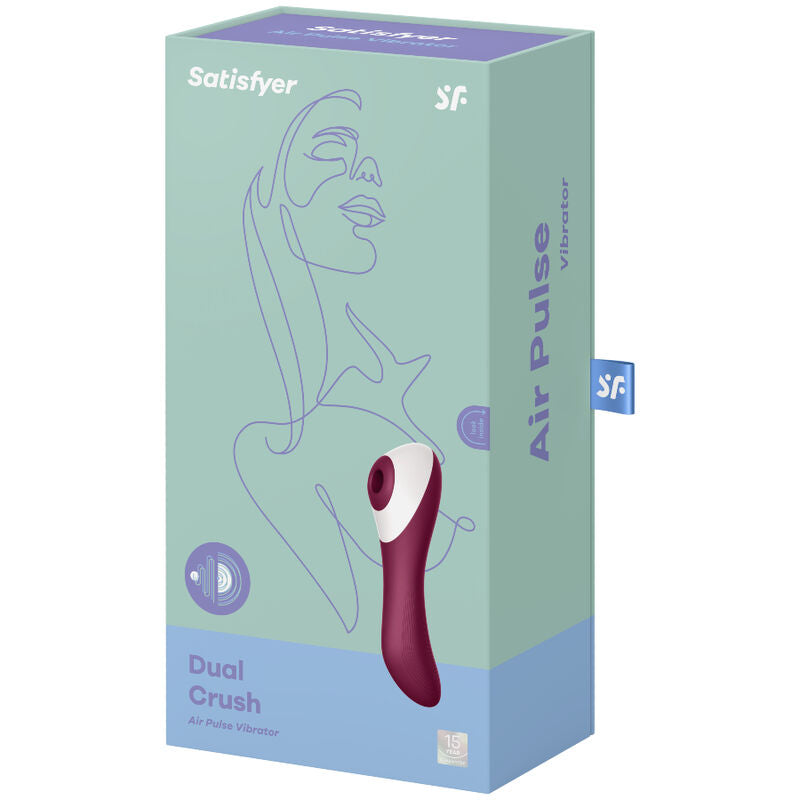 SATISFYER - STIMULATEUR CLITORIDIEN  IMPULSIONS AIR DUAL CRUSH