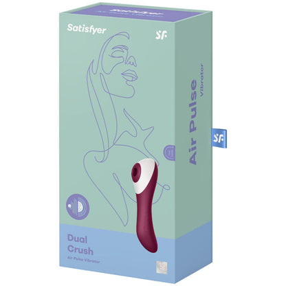 SATISFYER - STIMULATEUR CLITORIDIEN  IMPULSIONS AIR DUAL CRUSH