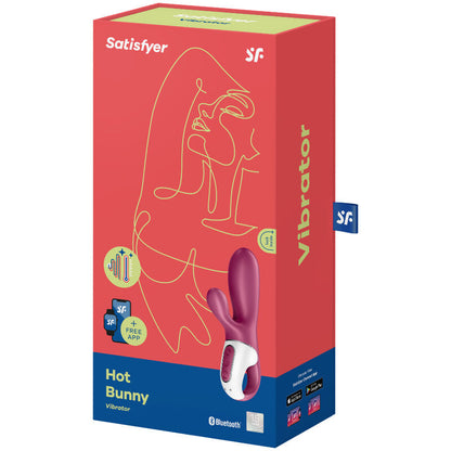 SATISFYER - VIBROMASSEUR RABBIT POINT G HOT BUNNY