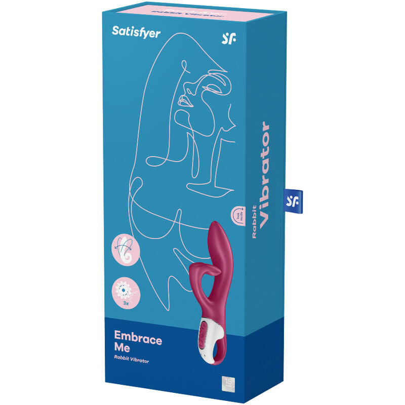 SATISFYER - VIBROMASSEUR STIMULATEUR CLITORIDIEN SPOT G EMBRACE ME BAIE