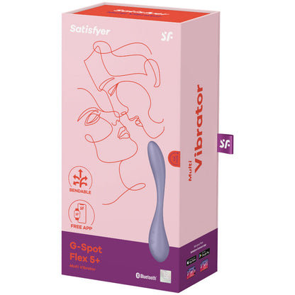 SATISFYER - VIBROMASSEUR MULTI G-SPOT FLEX 5 BLEU