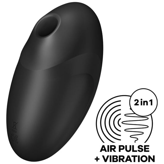 SATISFYER - STIMULATEUR CLITORIDIEN VULVA LOVER 3 NOIR