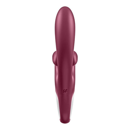 SATISFYER - VIBROMASSEUR RABBIT TOUCH ME ROUGE