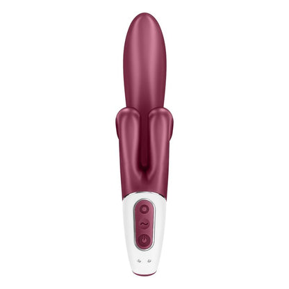 SATISFYER - VIBROMASSEUR RABBIT TOUCH ME ROUGE