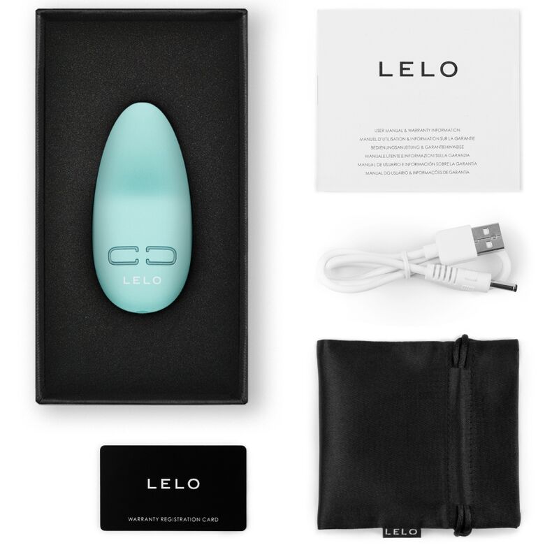 LELO - STIMULATEUR CLITORIDIEN LILY 3 - VERT POLAIRE