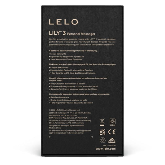 LELO - STIMULATEUR CLITORIDIEN LILY 3 - VERT POLAIRE