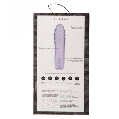JE JOUE - DUO BULLET VIOLET VIBROMASSEUR