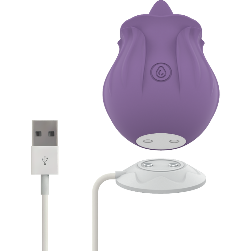 INTENSE - STIMULATEUR CLITORIDIEN 10 VIBRATIONS LILAS