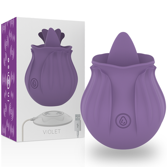 INTENSE - STIMULATEUR CLITORIDIEN 10 VIBRATIONS LILAS