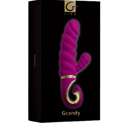 G-VIBE - FUN TOYS VIBROMASSEUR RABBIT G CANDY SWEET FRAMBOISE