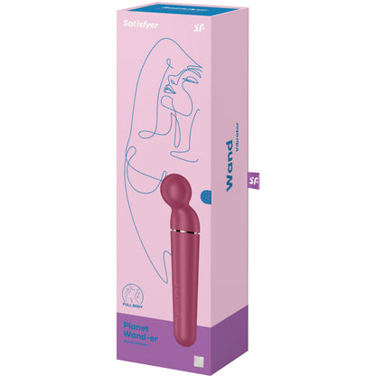SATISFYER - PLANET WAND-ER VIBROMASSEUR MASSAGER BERRY