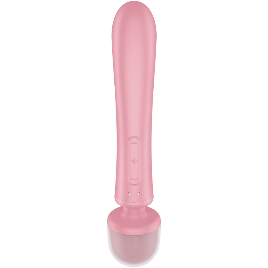 SATISFYER - MASSEUR VIBROMASSEUR RABBIT TRIPLE LOVER ROSE