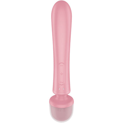 SATISFYER - MASSEUR VIBROMASSEUR RABBIT TRIPLE LOVER ROSE