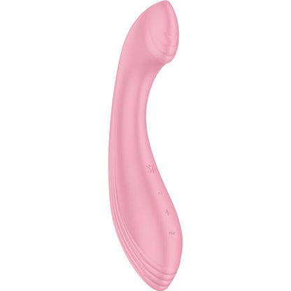SATISFYER - VIBROMASSEUR STIMULATEUR CLITORIDIEN G-FORCE G-SPOT ROSE