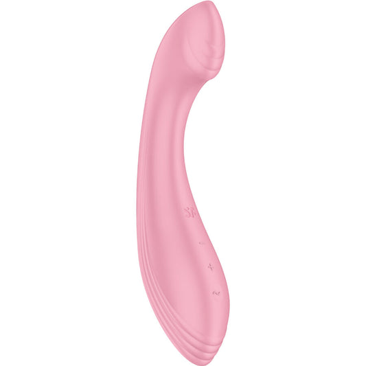 SATISFYER - VIBROMASSEUR STIMULATEUR CLITORIDIEN G-FORCE G-SPOT ROSE