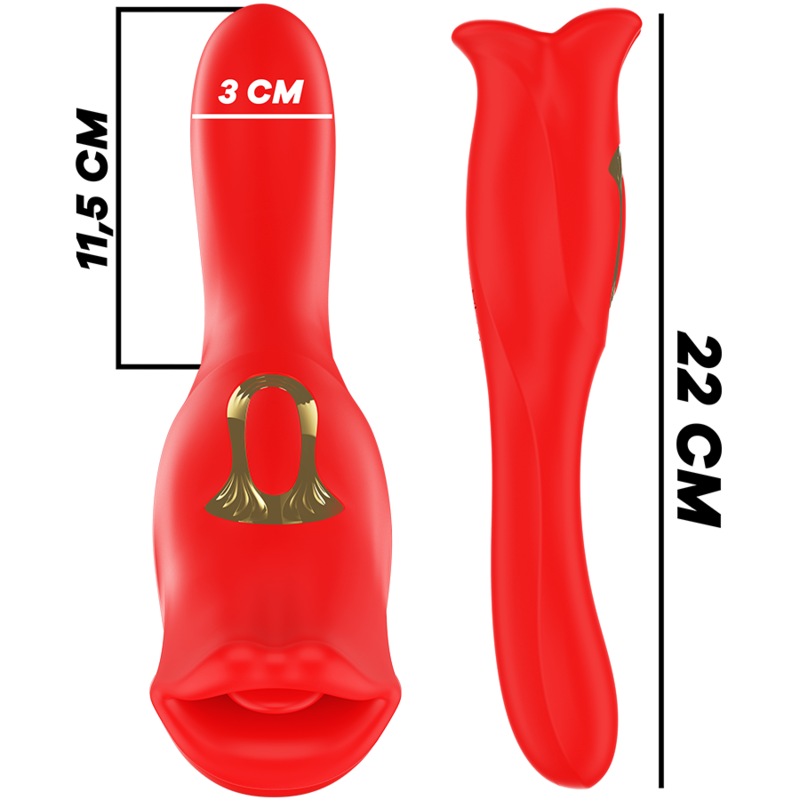 MIA - SIENA TRIPLE PLAISIR VIBRANT + MORDANT STIMULATEUR CLITORIDIEN
