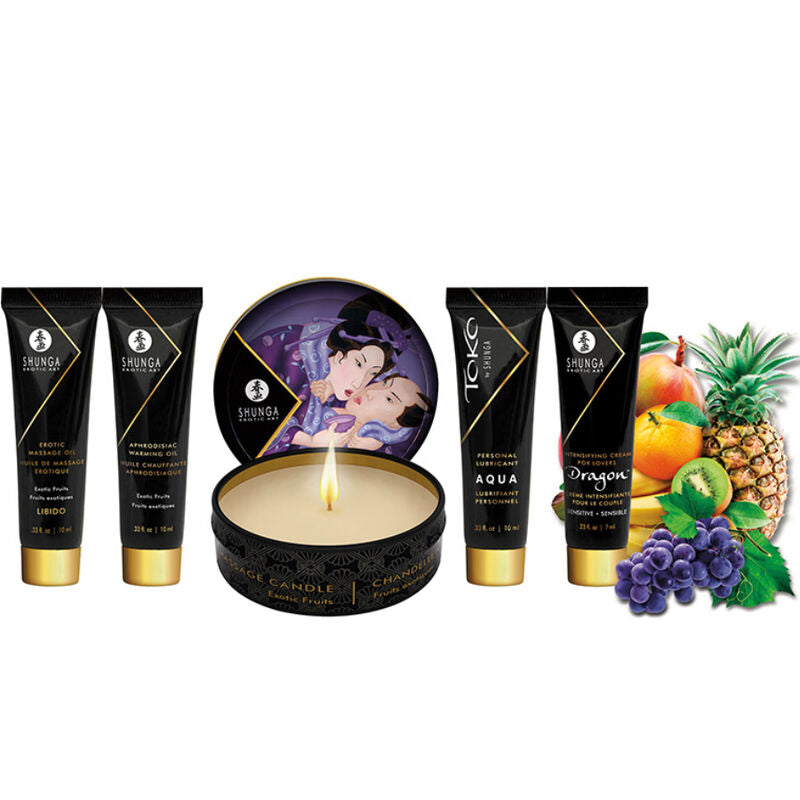 SHUNGA - FRUITS EXOTIQUES SECRETS GEISHA COFFRET DE MASSAGE