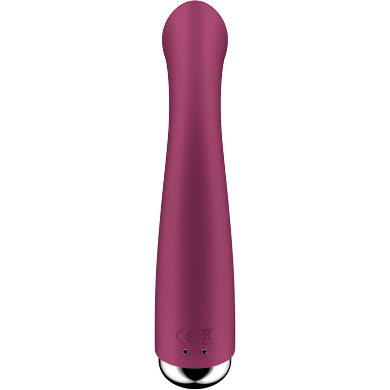 SATISFYER - SPINNING G-SPORT 1 VIBROMASSEUR STIMULATEUR CLITORIDIEN ROTATOR ROUGE