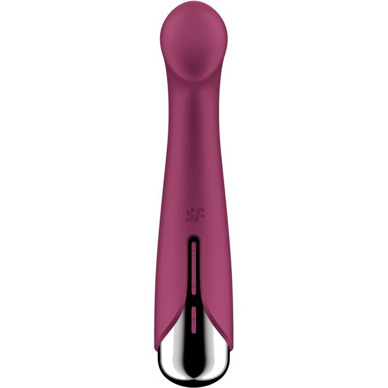 SATISFYER - SPINNING G-SPORT 1 VIBROMASSEUR STIMULATEUR CLITORIDIEN ROTATOR ROUGE