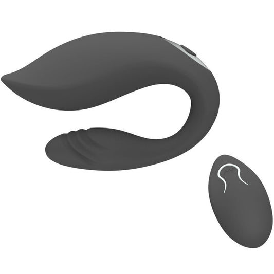 ARMONY - VIBROMASSEUR MARTHA POUR COUPLES TÉLÉCOMMANDE NOIR