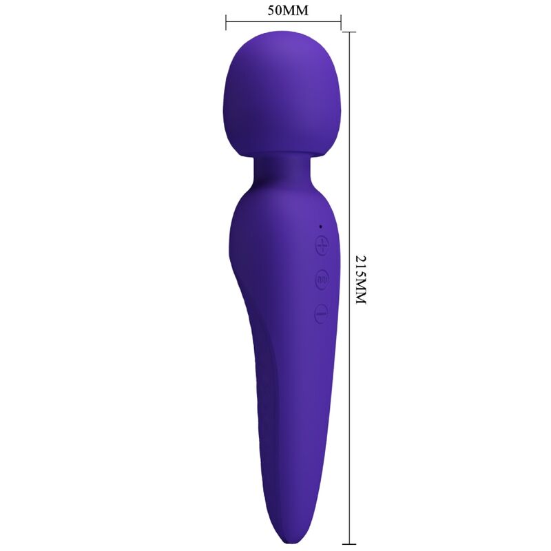 PRETTY LOVE - VIBROMASSEUR MEREDITH 12 MODES DE VIBRATION VIOLET