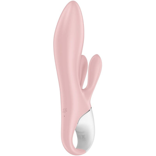 SATISFYER - AIR PUMP BUNNY 3 VIBROMASSEUR GONFLABLE ROSE