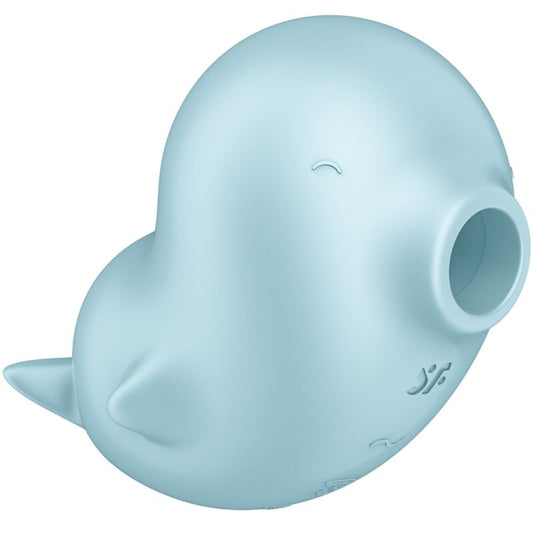 SATISFYER - SASSY SEAL STIMULATEUR CLITORIDIEN ET VIBRATEUR BLEU