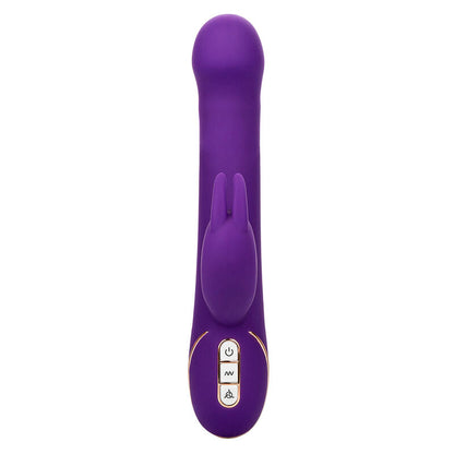 CALEXOTICS - JACK RABBIT VIBROMASSEUR ET STIMULATEUR 7 NIVEAUX DE VIBRATION ET ONDES STIMULANTES BLEU