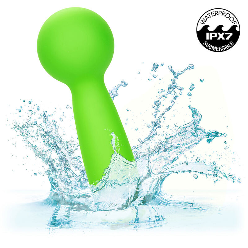 CALEXOTICS - NEON VIBES LE BUBBLY VIBE MINI VIBROMASSEUR 10 VIBRATIONS VERT